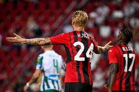 Pre Season Friendly - AC Milan vs Panathinaikos FC