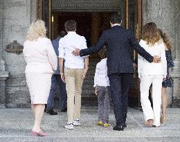 Justin Trudeau and family - Ottawa
