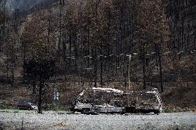 Lytton Creek Wildfire Rages - Canada