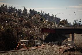 Lytton Creek Wildfire Rages - Canada