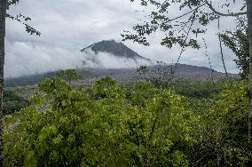 Daily Life of Sinabung Volcano Indigenous People - Indonesia