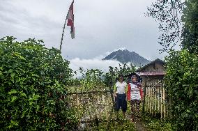 Daily Life of Sinabung Volcano Indigenous People - Indonesia