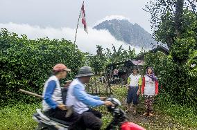 Daily Life of Sinabung Volcano Indigenous People - Indonesia