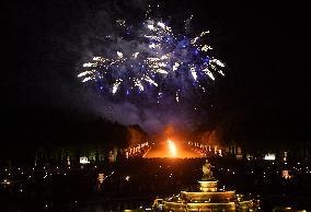 The Nocturnes De Feu At The Palace Of Versailles - France