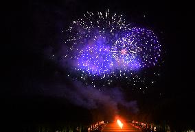 The Nocturnes De Feu At The Palace Of Versailles - France