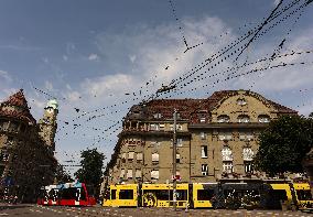 Tramway In Bern - Switzerland