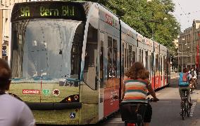 Tramway In Bern - Switzerland