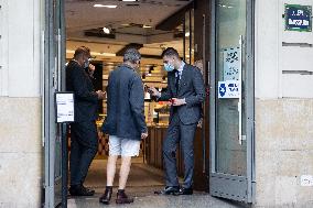 Health pass is compulsory at the Grands Magasins - Paris