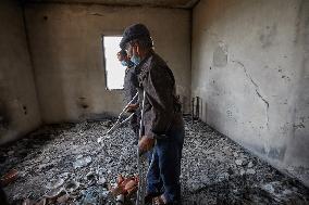 Wildfire Aftermath in Algeria