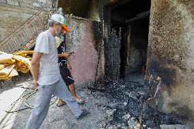 Wildfire Aftermath in Algeria