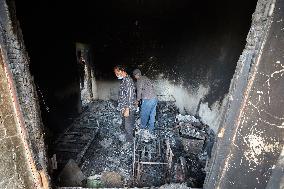 Wildfire Aftermath in Algeria