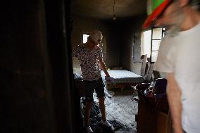 Wildfire Aftermath in Algeria