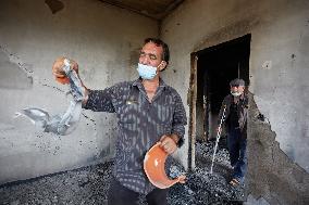 Wildfire Aftermath in Algeria