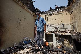 Wildfire Aftermath in Algeria