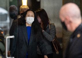 Wuahei CFO Meng Wanzhou Hearing - Vancouver