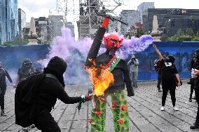 Feminists Protest - Mexico