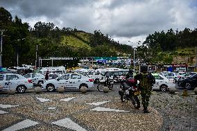 Colombia Border With Ecuador Protests - Ipiales