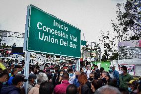 Colombia Border With Ecuador Protests - Ipiales