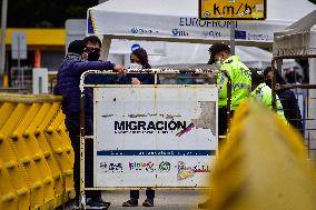 Colombia Border With Ecuador Protests - Ipiales