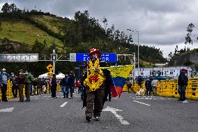 Colombia Border With Ecuador Protests - Ipiales