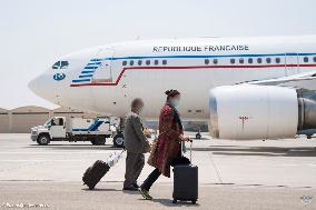 Expats In Afghanistan En Route Back To France - UAE