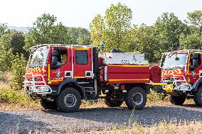New Wildfires Hit South Of France