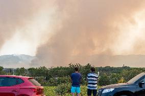 New Wildfires Hit South Of France