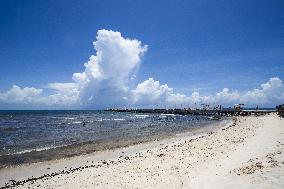 Hurricane Grace Heads Toward Caribbean Coast - Mexico