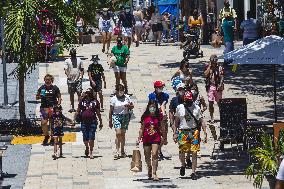 Hurricane Grace Heads Toward Caribbean Coast - Mexico