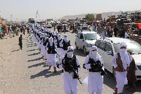 Parade Of The Taliban Special Forces - Afghanistan