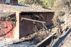 Southern France wildfire aftermath