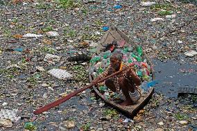 Highly Polluted River - Bangladesh