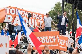 The Patriots' Anti Health Pass Rally - Paris
