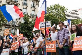 The Patriots' Anti Health Pass Rally - Paris