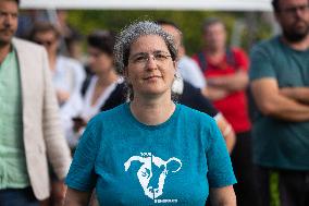 Ending of the French Green Party Summer Days - Poitiers