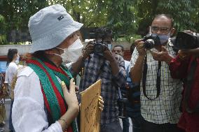 Protest Against Oppressive Taliban Rules In Afghanistan