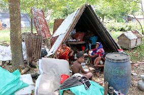 Flooding Caused By Heavy Rains Erode Bank River - Bangladesh