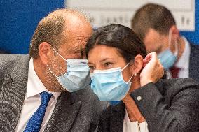 Eric Dupond-Moretti Visits The Judicial Court - Marseille