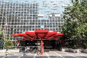 Eric Dupond-Moretti Visits The Judicial Court - Marseille