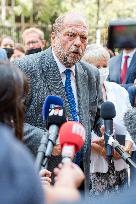 Eric Dupond-Moretti Visits The Judicial Court - Marseille