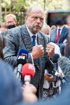 Eric Dupond-Moretti Visits The Judicial Court - Marseille