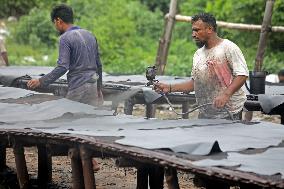 Process Of Cow Leather Tanning - Bangladesh