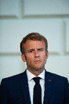 Emmanuel Macron visits Trinity College - Dublin