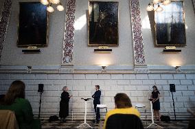 Emmanuel Macron visits Trinity College - Dublin