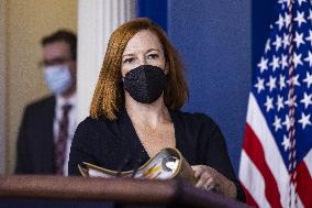 Psaki speaks on Afghanistan from the White House