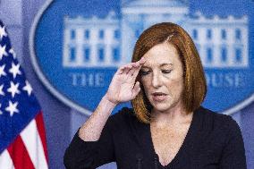 Psaki speaks on Afghanistan from the White House