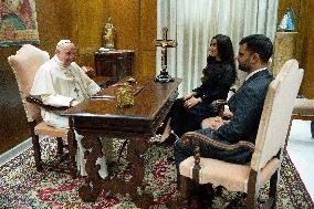 Pope Francis receives Nadia Murad - Vatican