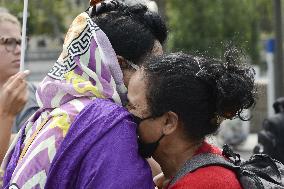 Rally in support of Afghan women - Paris