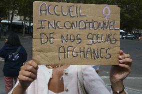 Rally in support of Afghan women - Paris