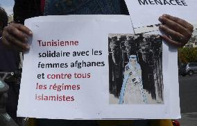 Rally in support of Afghan women - Paris